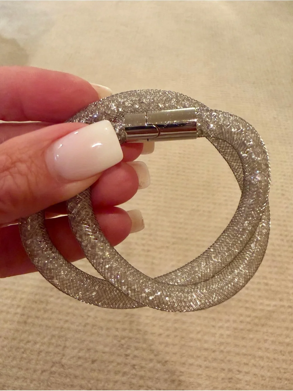 Swarovski dazzling mesh